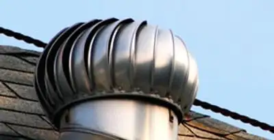 attic fan installation services with professionally installed roof ventilation unit in Detroit, MI
