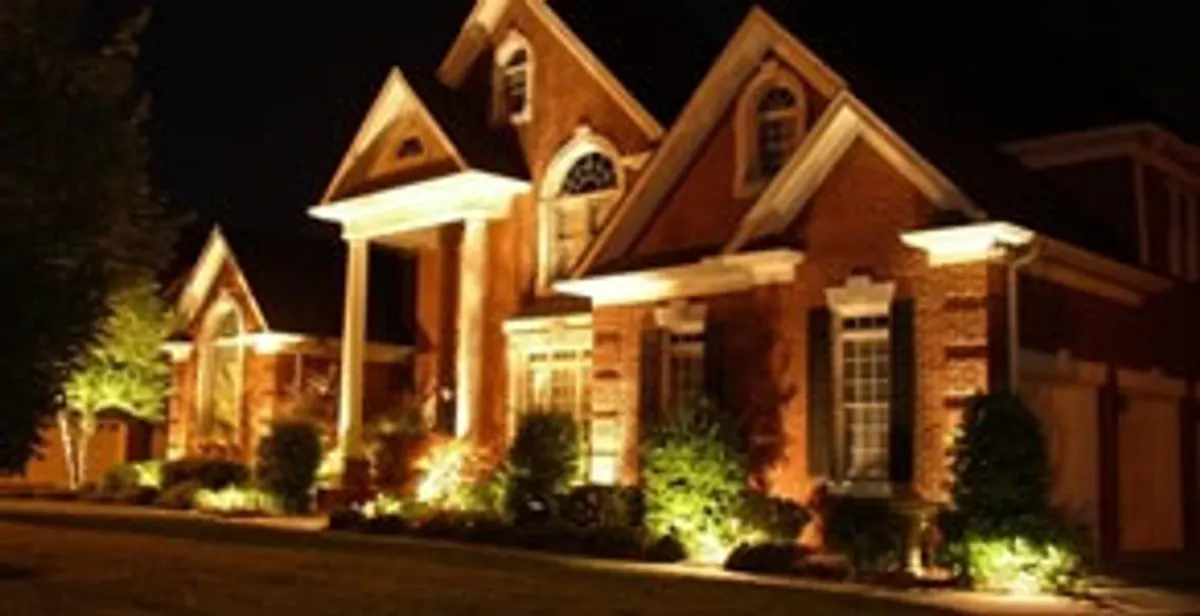 landscape lighting installation services enhancing residential exterior lighting in Detroit, MI