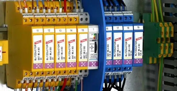 lightning surge protection equipment integrated into electrical system by certified electricians in Detroit, MI