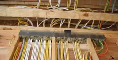new construction wiring services with organized electrical rough-in performed by licensed electricians in Detroit, MI