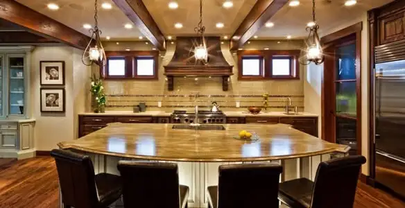 Finished recessed lighting installation providing balanced indoor lighting in Detroit, MI
